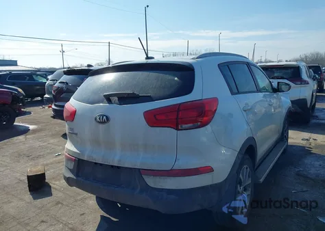 2015 Kia Sportage Lx z USA, uszkodzony, nr VIN KNDPBCAC5F7781469